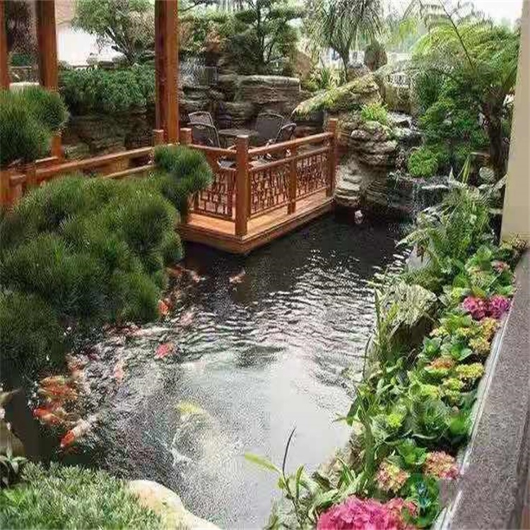 彭州小鱼池改造生态鱼池过滤设计